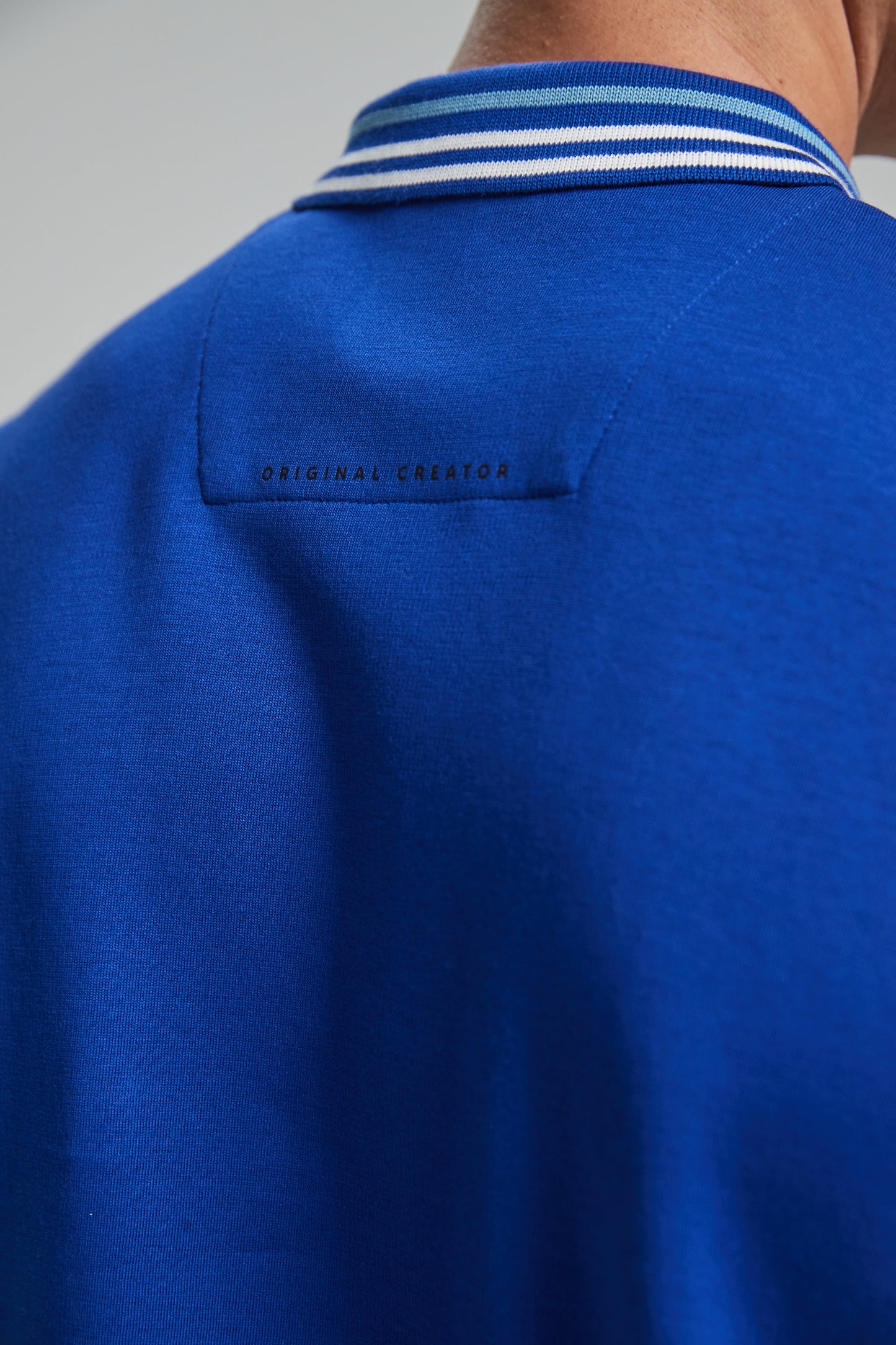 Track Polo Shirt - Olympic Blue