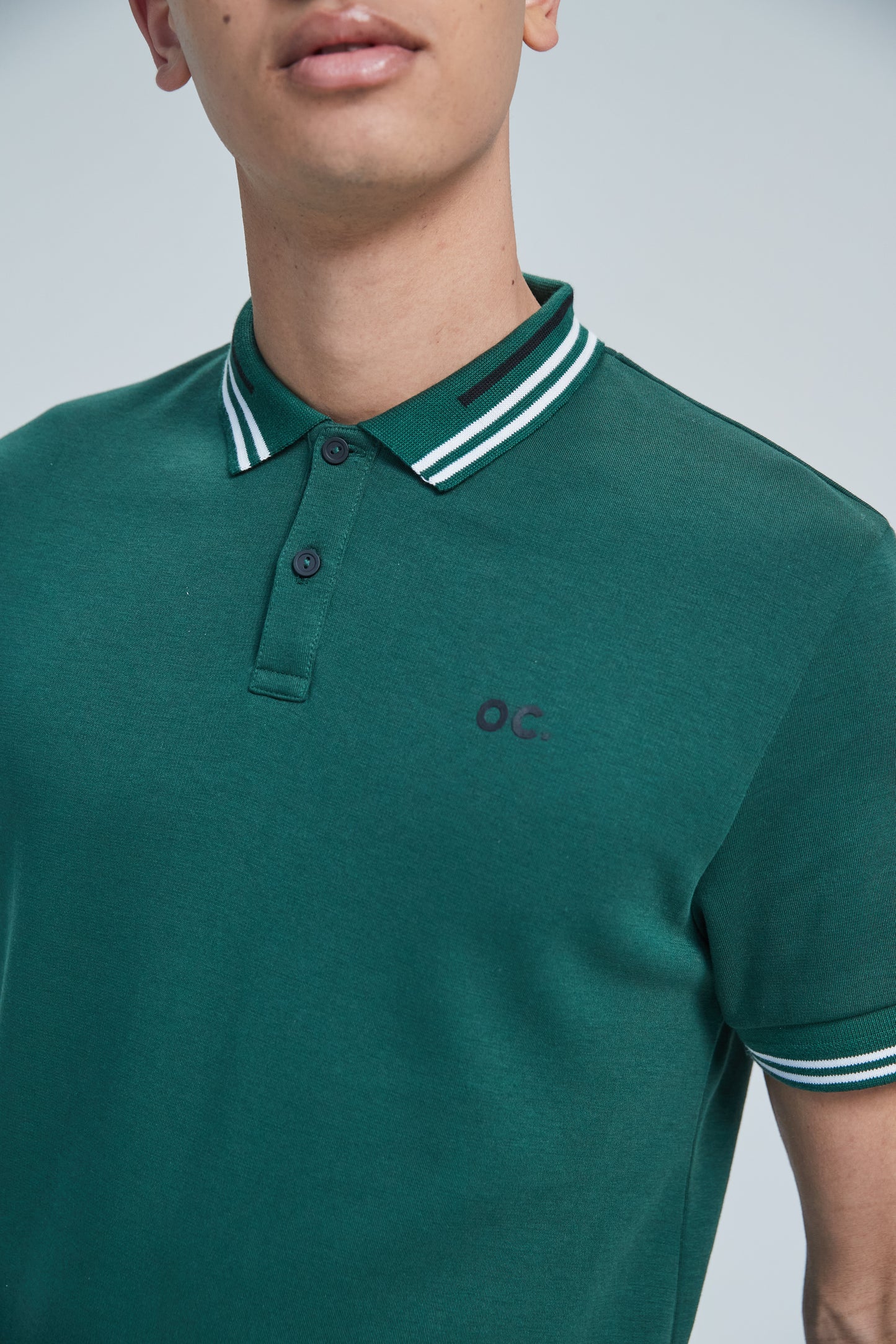 Track Polo Shirt - Varsity Green