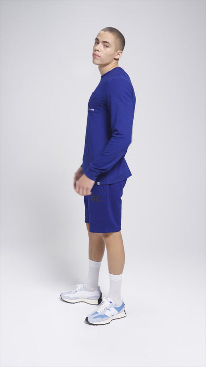 OC. Long Sleeve T-Shirt - Cobalt Blue