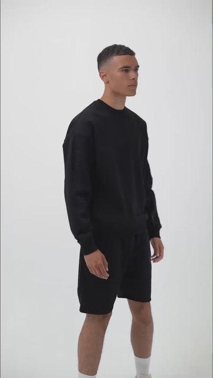 Error_404 Sweatshirt - Jet Black