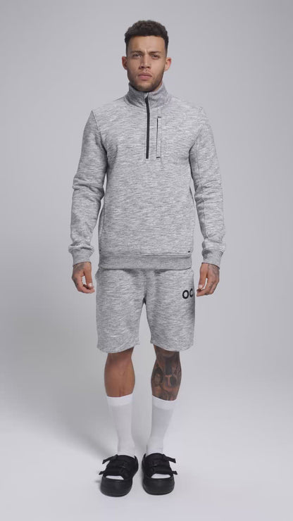 Half Zip - Granite Grey