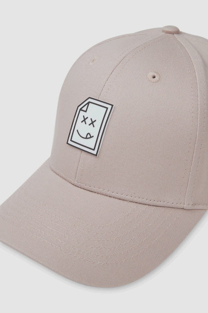 Smiley_404 Cap - Dusky Pink