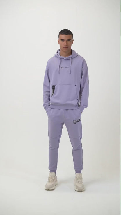 Metaverse  Hoodie - Faded Lilac